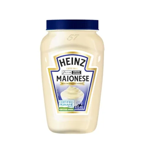 Heinz Maionese Tradicional, 400g - Tamanho Grande